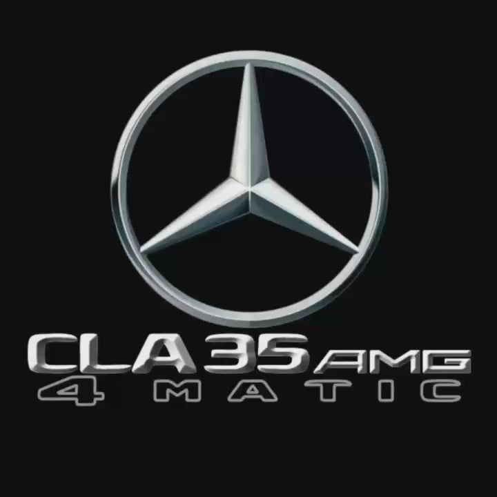 MERCEDES BENZ LOGO PROJECTOT LIGHTS Nr.03 (Menge 1 = 1 Sätze/2 Türleuchten)