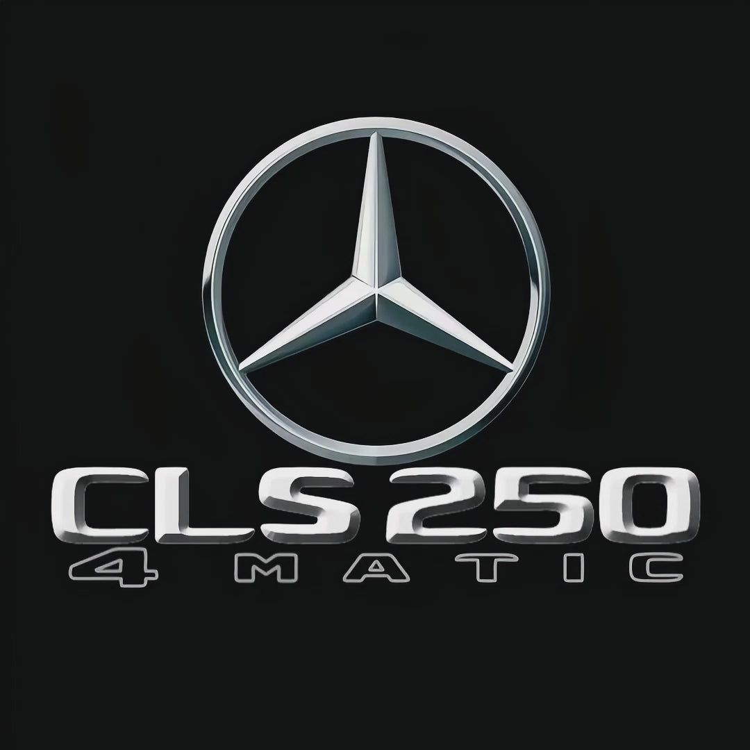 LUCI PROIETTORI LOGO MERCEDES BENZ Nr.03 (quantità 1 = 1 set / 2 luci porta)