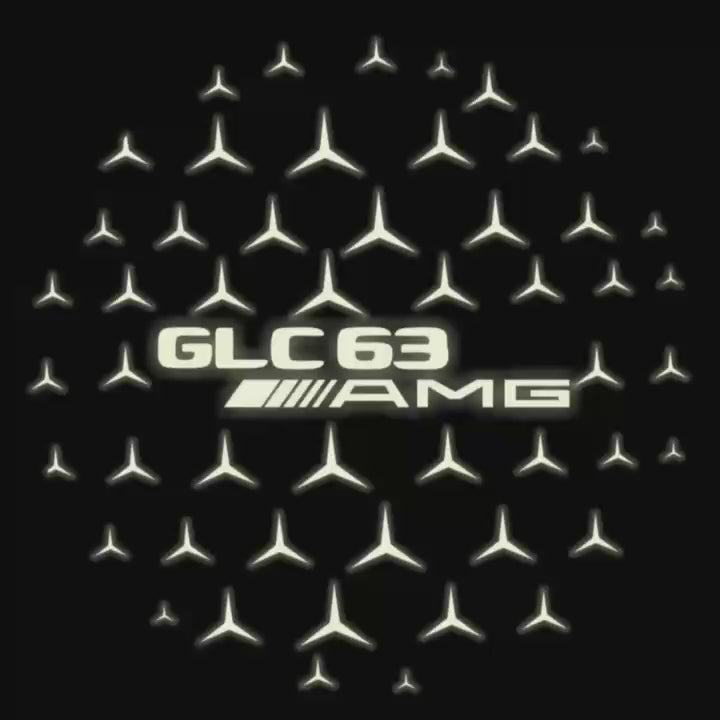 MERCEDES BENZ LOGO PROJECTOT LIGHTS Nr.03 (Menge 1 = 1 Sätze/2 Türleuchten)