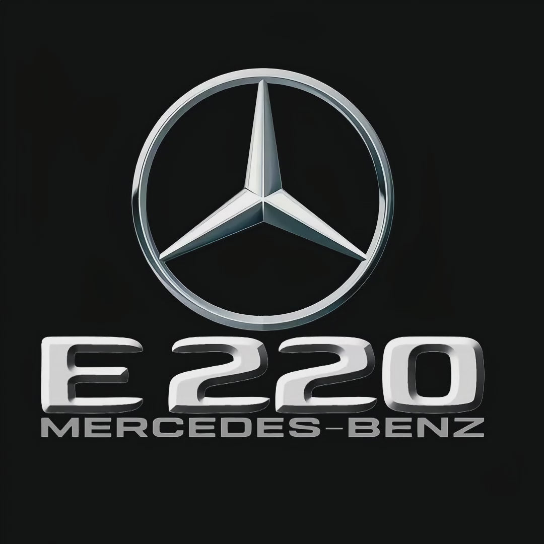 MERCEDES BENZ LOGO PROJECTOT LIGHTS Nr.03 (Menge 1 = 1 Sätze/2 Türleuchten)