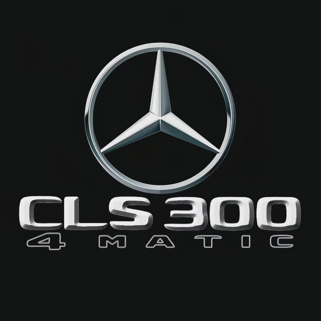 LUCI PROIETTORI LOGO MERCEDES BENZ Nr.03 (quantità 1 = 1 set / 2 luci porta)