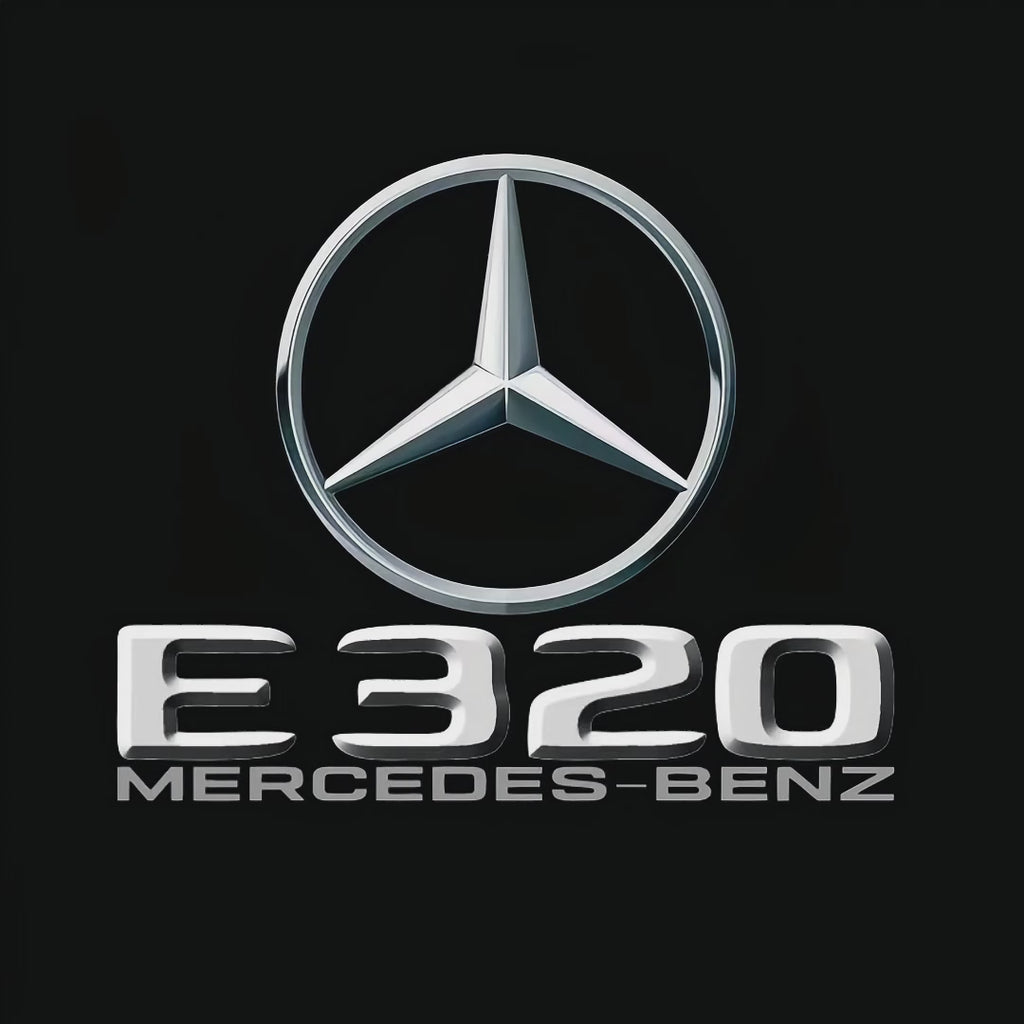 LUCI PROIETTORI LOGO MERCEDES BENZ Nr.03 (quantità 1 = 1 set / 2 luci porta)