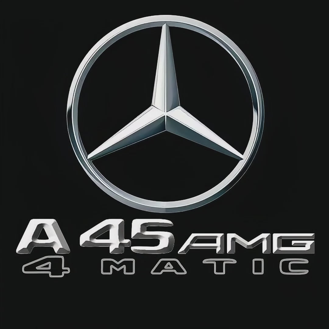 MERCEDES BENZ LOGO PROJECTOT LIGHTS Nr.03 (Menge 1 = 1 Sätze/2 Türleuchten)