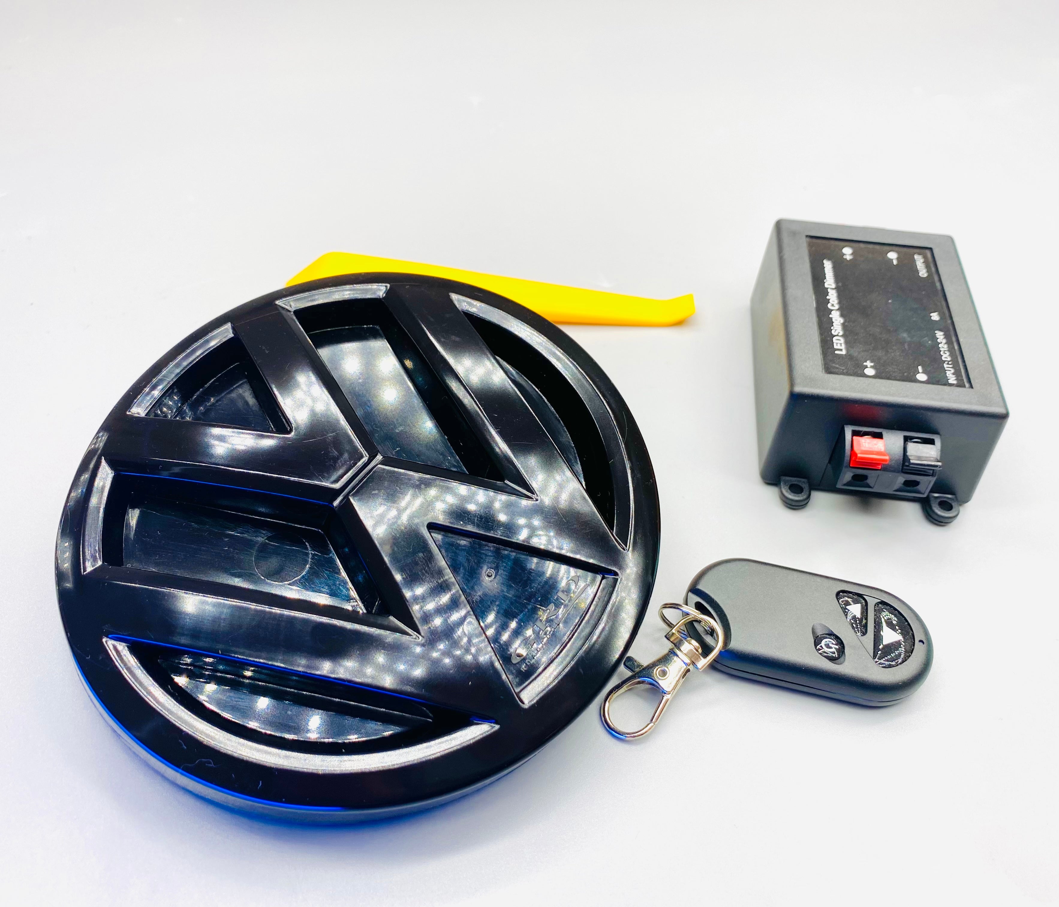 VW FRONT GRILL LOGO LED