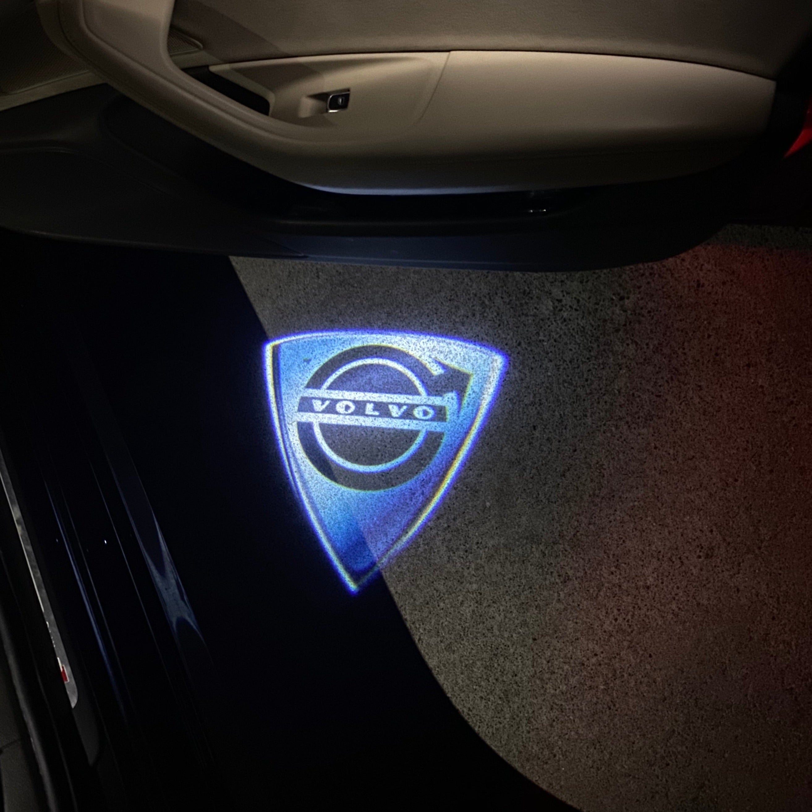 Volvo LOGO PROJECRTR LIGHTS Nr.07 (Menge 1 = 2 Logo Film / 2 Türlichter)