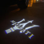 LUCES Maserati LOGO PROJECROTR Nr.01 (cantidad 1 = 1 juegos / 2 luces de puerta)