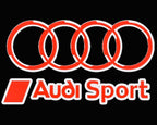 AUDI SPOST LOGO PROJECTOT LIGHTS Nr.30 (الكمية 1 = 2 شعار الأفلام / 2 أضواء الباب)