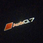 AUDI LOGO PROJECTOT LIGHTS Nr.82 (Menge 1 = 2 Logofolien /2 Türleuchten)