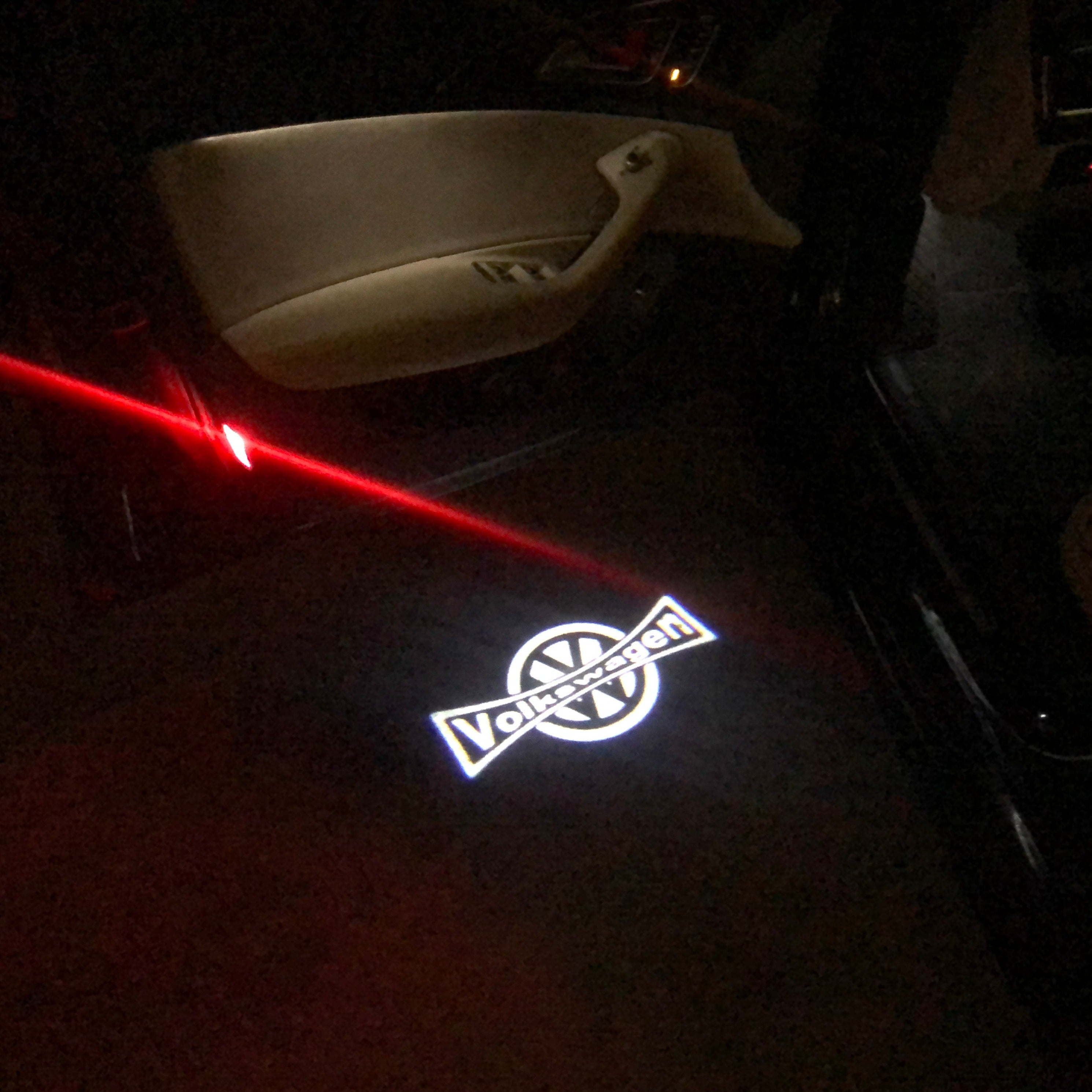 Fokkswagen Los Logاءة Logo Nr. 11 (الكمية 1 = 2 Logo Films 2 Loops lighs)