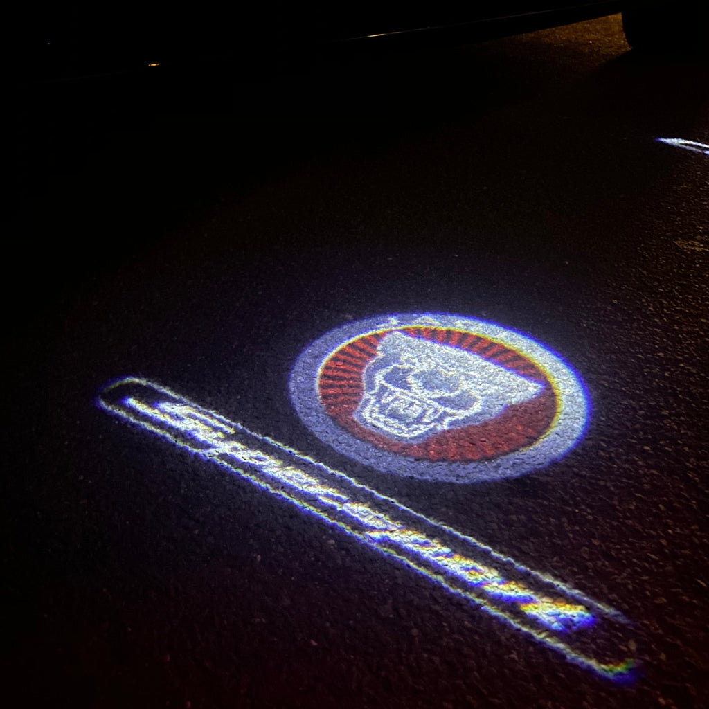 JAGUAR LOGO PROJECROTR LIGHTS Nr.102 (cantidad 1 = 1 juego/2 luces de puerta)