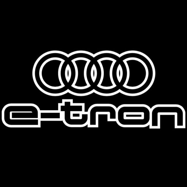 AUDI LOGO PROJECTOT LIGHTS Nr.19 (Menge 1 = 2 Logo Folien /2 Türleuchten)