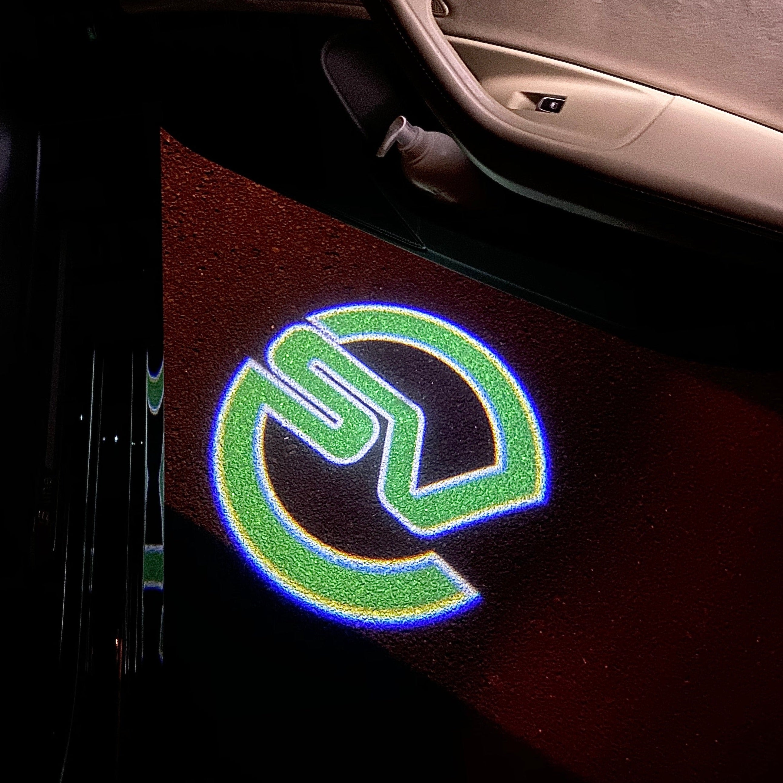JAGUAR LOGO PROJECTOR LIGHTS Nr.30 (Anzahl 1 = 1 Sets / 2 Türlichter)