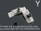MERCEDES BENZ LOGO PROJECTOT LIGHTS Nr.07 (Menge 1 = 1 Sets/2 Türleuchten)