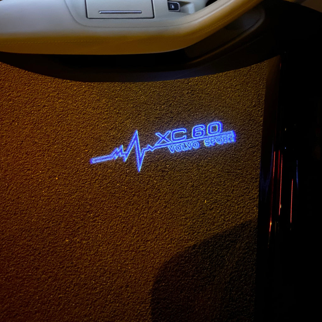 XC 60 LOGO PROJECROTR LIGHTS Nr.43 (Menge 1 = 2 Logo Film / 2 Türleuchten)