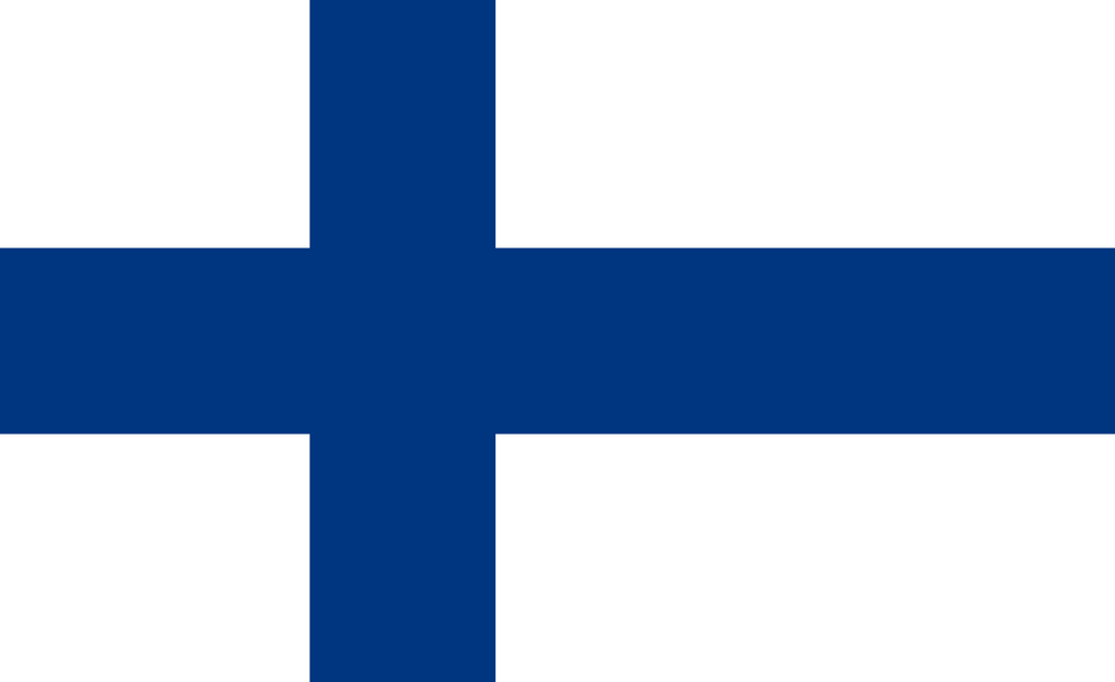 شعار العلم الوطني الفنلندي Suomen tasavalta (الكمية 1 = 1 مجموعة / 2 شعار فيلم / يمكن استبدال أضواء الشعارات الأخرى)