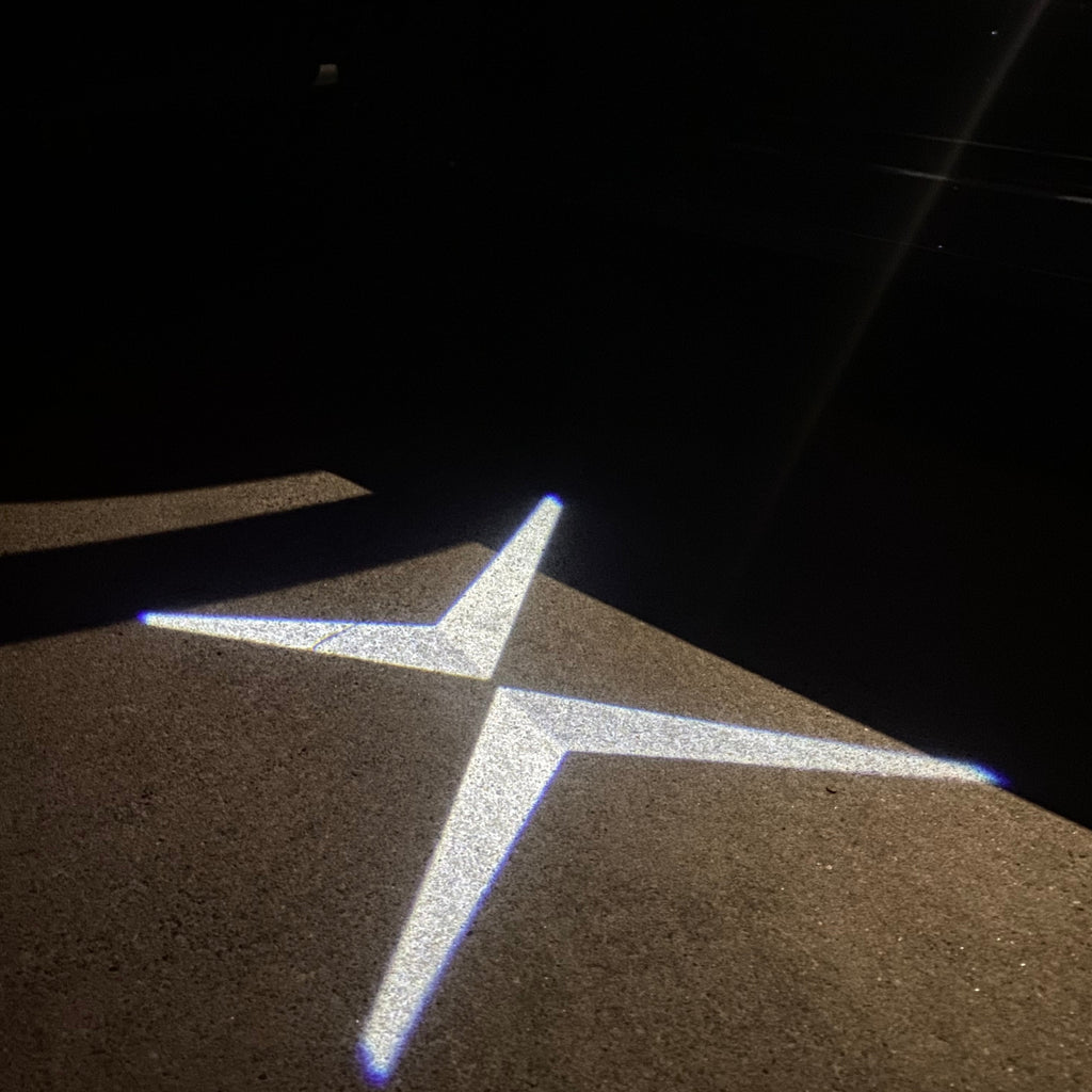 LUCES DE PROYECTOR DE LOGOTIPO Volvo Nr.70 (cantidad 1 = 2 Película de logotipo / 2 luces de puerta)