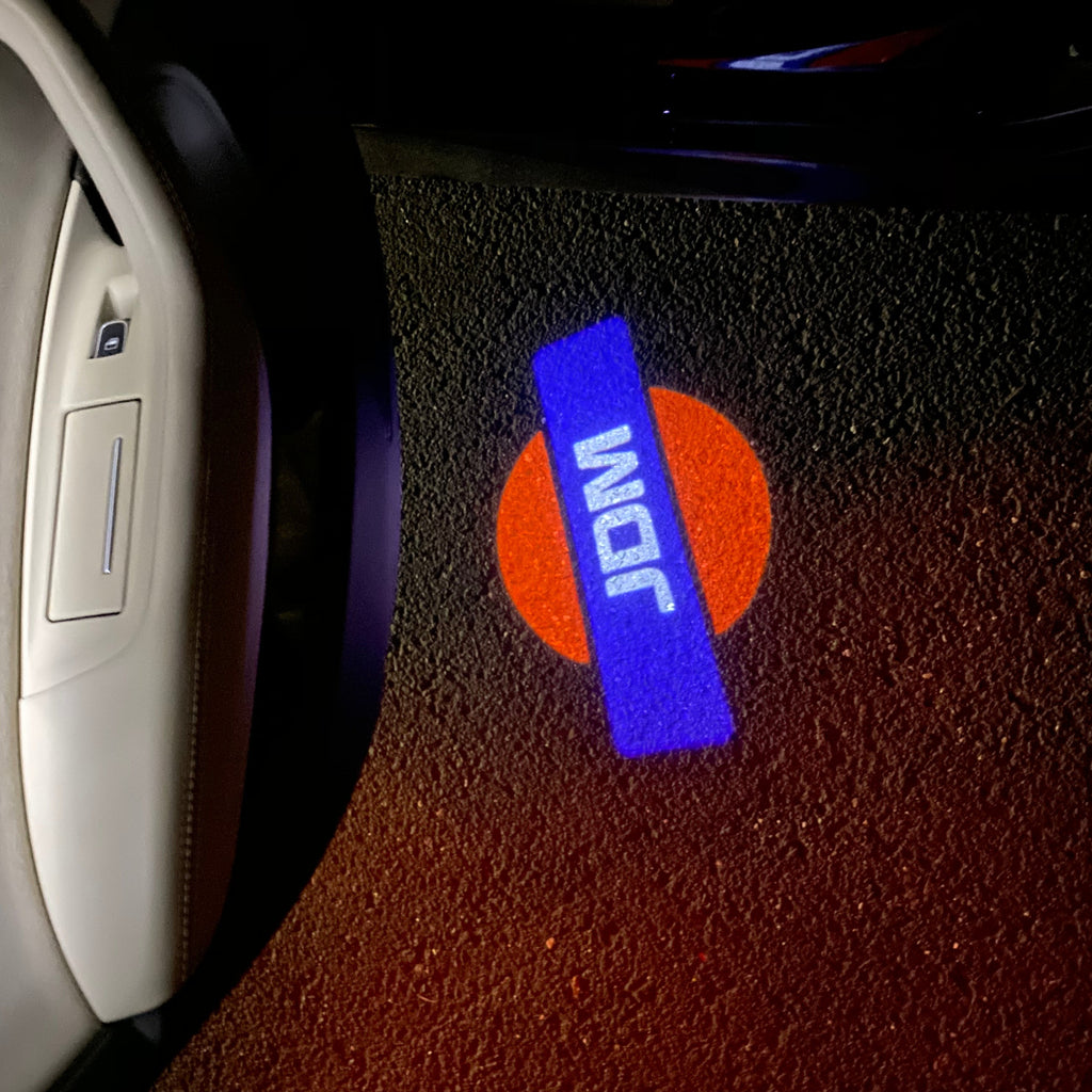 JDM LOGO PROJECTOR LIGHTS Nr.15 (Anzahl 1 = 1 Sätze / 2 Türlichter)
