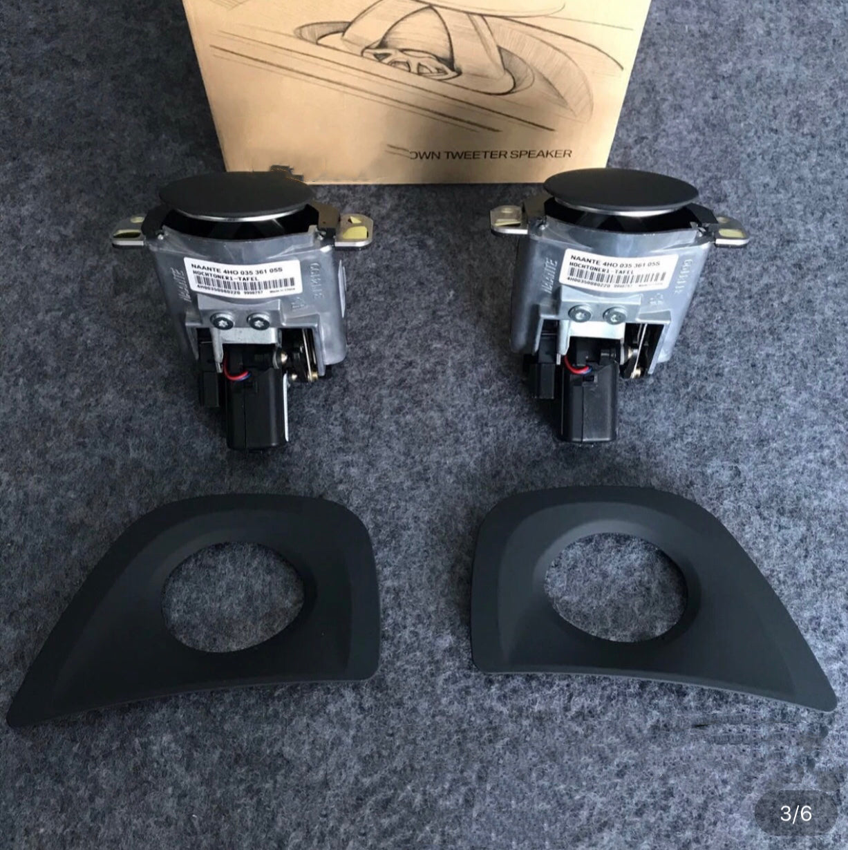 AUDI  Q8 / Q8 etron / SQ8 / RSQ8  - B & O  LED Advanced Sound System