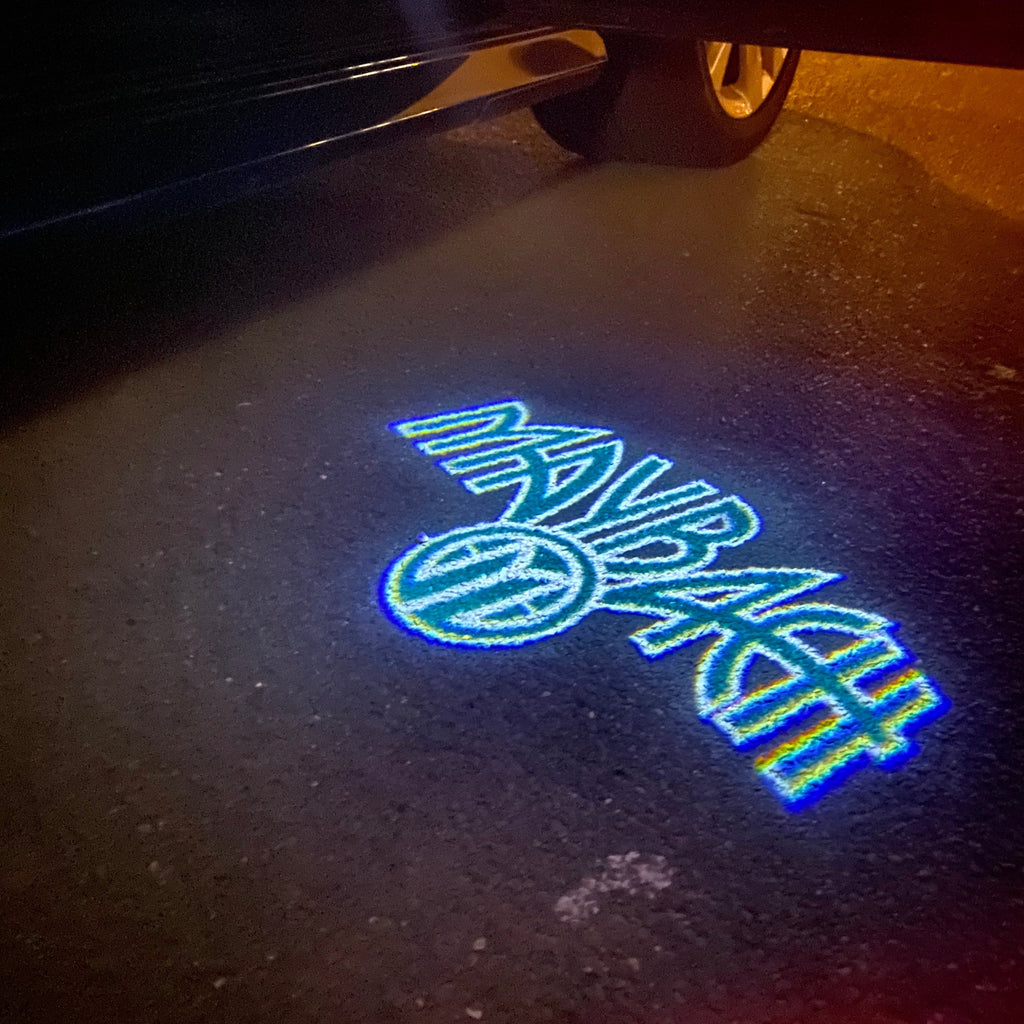 MAYBACH LOGO PROJECTOT LIGHTS Nr.28 (Menge 1 = 2 Logofolien /2 Türleuchten)