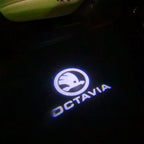 PROYECTOTO DE LUZES DE LOGO DE LOGO DE SKODA OCTAVIA Nr.49 (hoeveelheid 1 = 2 Película de logotipo / 2 por luces)