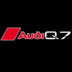 AUDI LOGO PROJECTOT LIGHTS Nr.82 (Menge 1 = 2 Logofolien /2 Türleuchten)