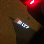 AUDI LOGO PROJECTOT LIGHTS Nr.59 (Menge 1 = 2 Logofolien /2 Türleuchten)