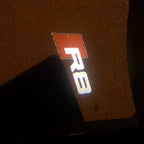 AUDI LOGO PROJECTOT LIGHTS Nr.124 (Menge 1 = 2 Logofolien /2 Türleuchten)