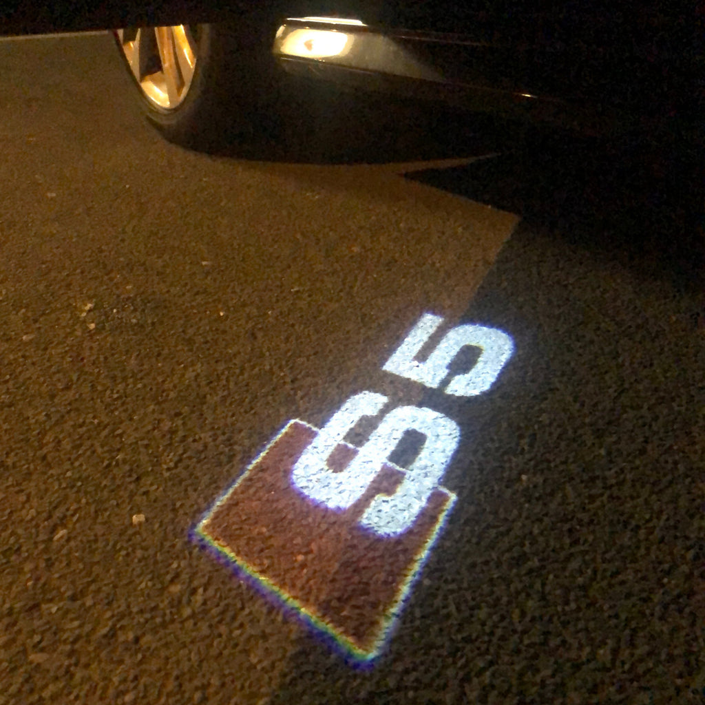 AUDI LOGO PROJECT LIGHTS Nr.26 (quantità 1= 2 Logo Films /2 porta luci）