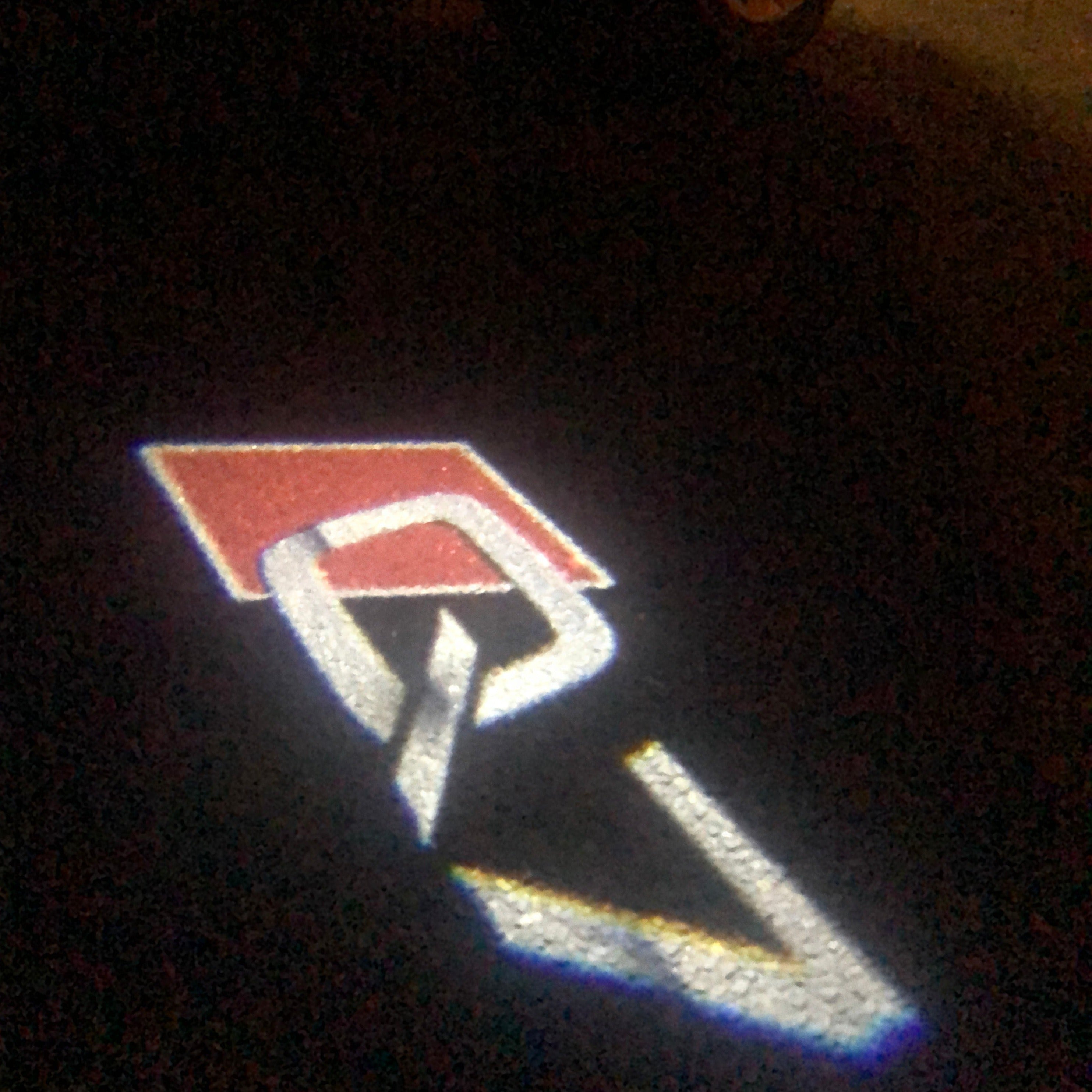 AUDI LOGO PROJECTOT LIGHTS Nr.79 (الكمية 1 = 2 شعار الأفلام / 2 أضواء الباب)