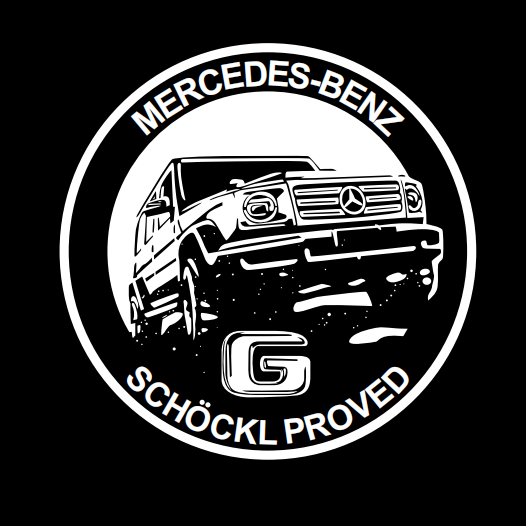 MERCEDES BENZ G LOGO PROJECTOT LIGHTS Nr.36 (Menge 1 = 1 Sets/2 Türleuchten)
