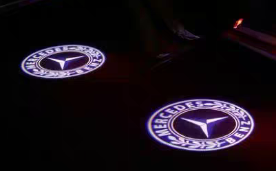 PROJECTEUR MERCEDES BENZ LOGO LIGHTS Nr.10 (quantité 1 = 1 sets / 2 door lights)