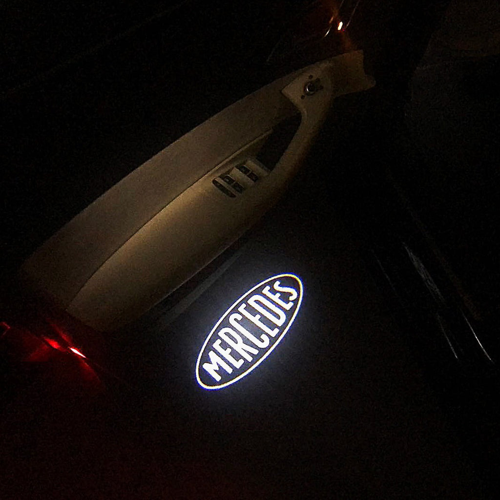 MERCEDES BENZ LOGO PROJECTOT LIGHTS Nr.11 (quantité 1 = 1 ensemble/2 feux de porte)