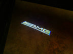 MERCEDES BENZ AMG LOGO PROJECTOT أضواء Nr.13 (كمية 1 = 1 مجموعات / 2 أضواء الباب)