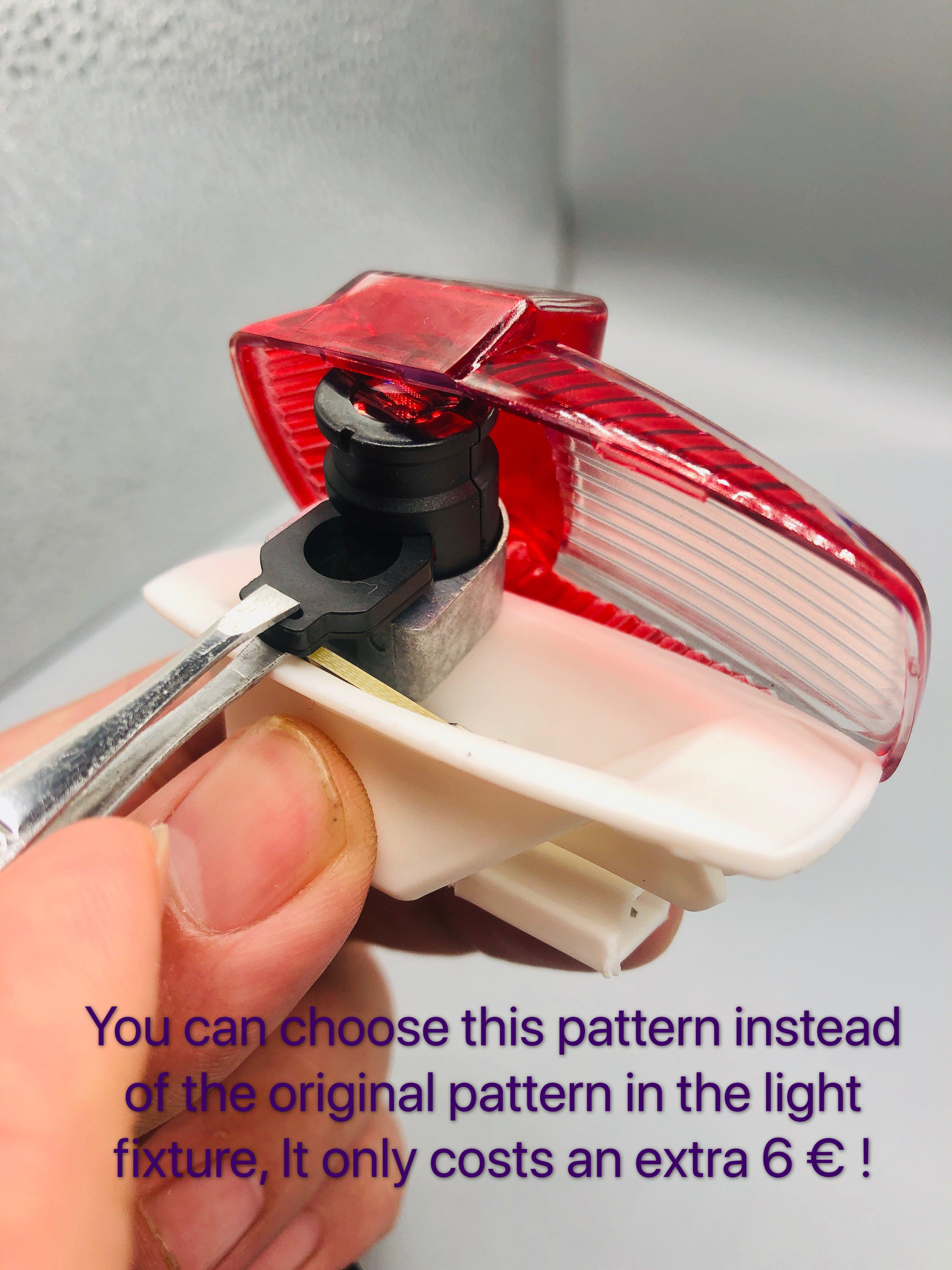 Republika Hrvatska  National Flag  logo door lights (quantity 1 = 1 sets / 2 logo film /  Can replace of lights  other logos )
