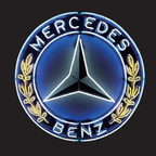 PROJECTEUR MERCEDES BENZ LOGO LIGHTS Nr.01 (quantité 1 = 1 sets / 2 door lights)