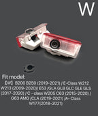 MERCEDES BENZ BRABUS LOGO PROJECTOR LIGHTS Nr.39 (الكمية 1 = 1 مجموعة / 2 أضواء باب)