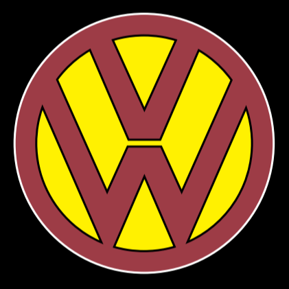 VW Logo Nr. 11 (Menge 1 = 2 Logo Films /2 Türlichter in der Kombizone 65289;