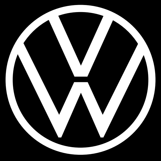 Volkswagen Door lights Logo Nr. 162 (cantidad 1 = 2 películas con logotipo / 2 luces de puerta)