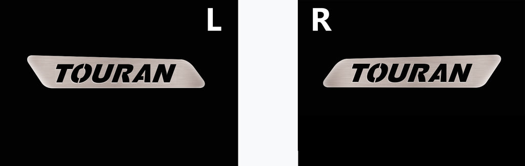 Feux de porte Volkswagen Logo Nr. 162 (quantité 1 = 2 film de logo / 2 lumières de porte)