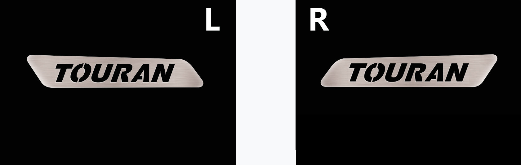 Volkswagen Door lights Logo Nr. 162 (cantidad 1 = 2 películas con logotipo / 2 luces de puerta)