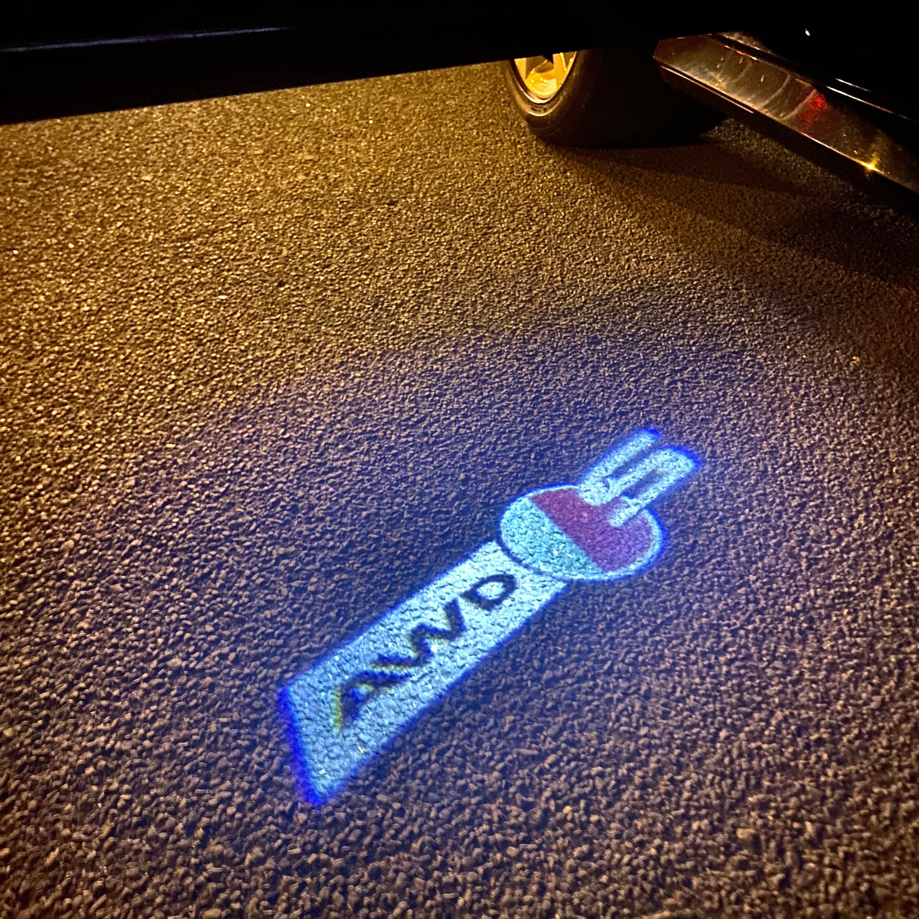 JAGUAR LOGO PROJECTOR LIGHTS Nr.71 (Anzahl 1 = 1 Sets / 2 Türlichter)