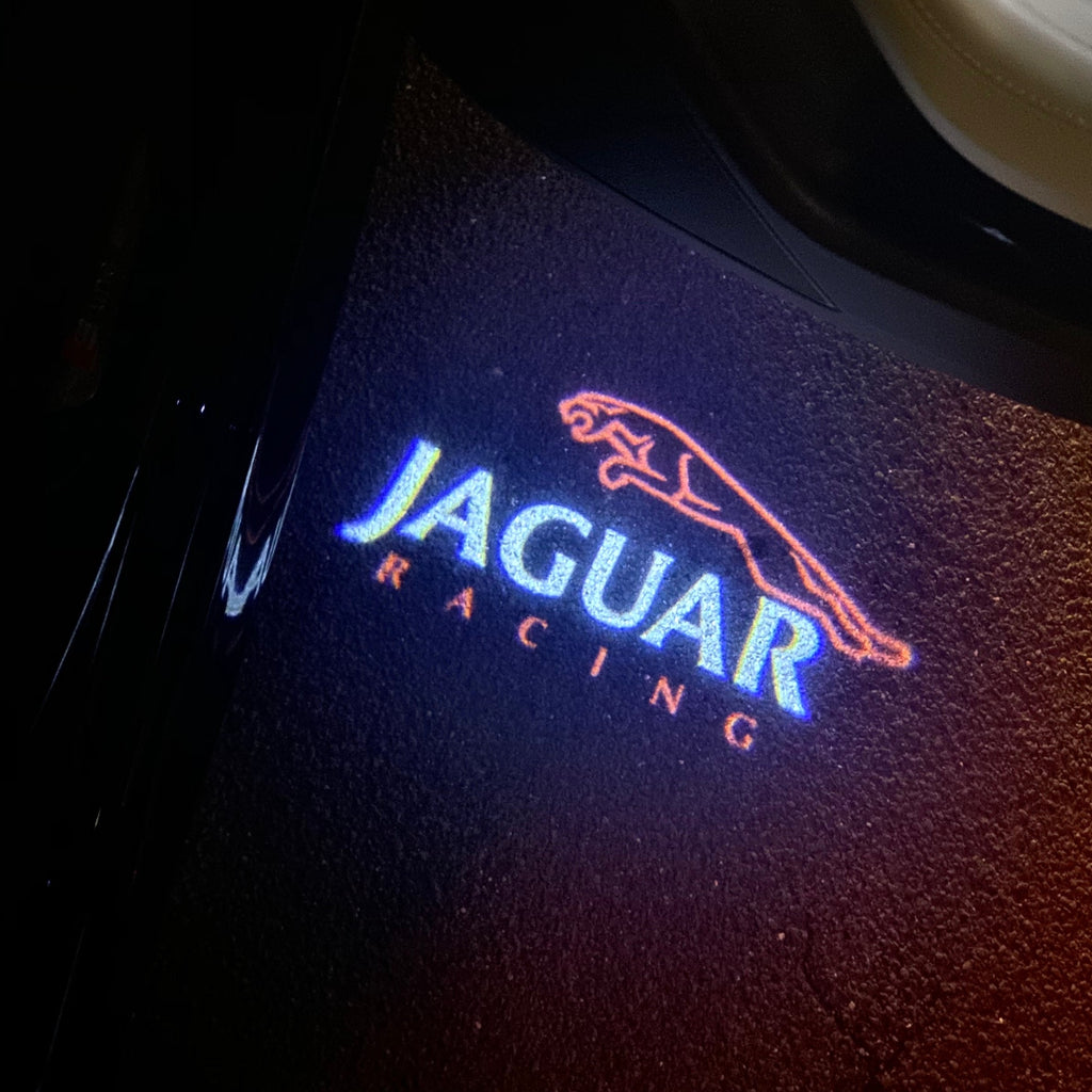 LUCES DE PROYECTOR LOGO JAGUAR Nr.87 (cantidad 1 = 1 juegos / 2 luces de puerta)