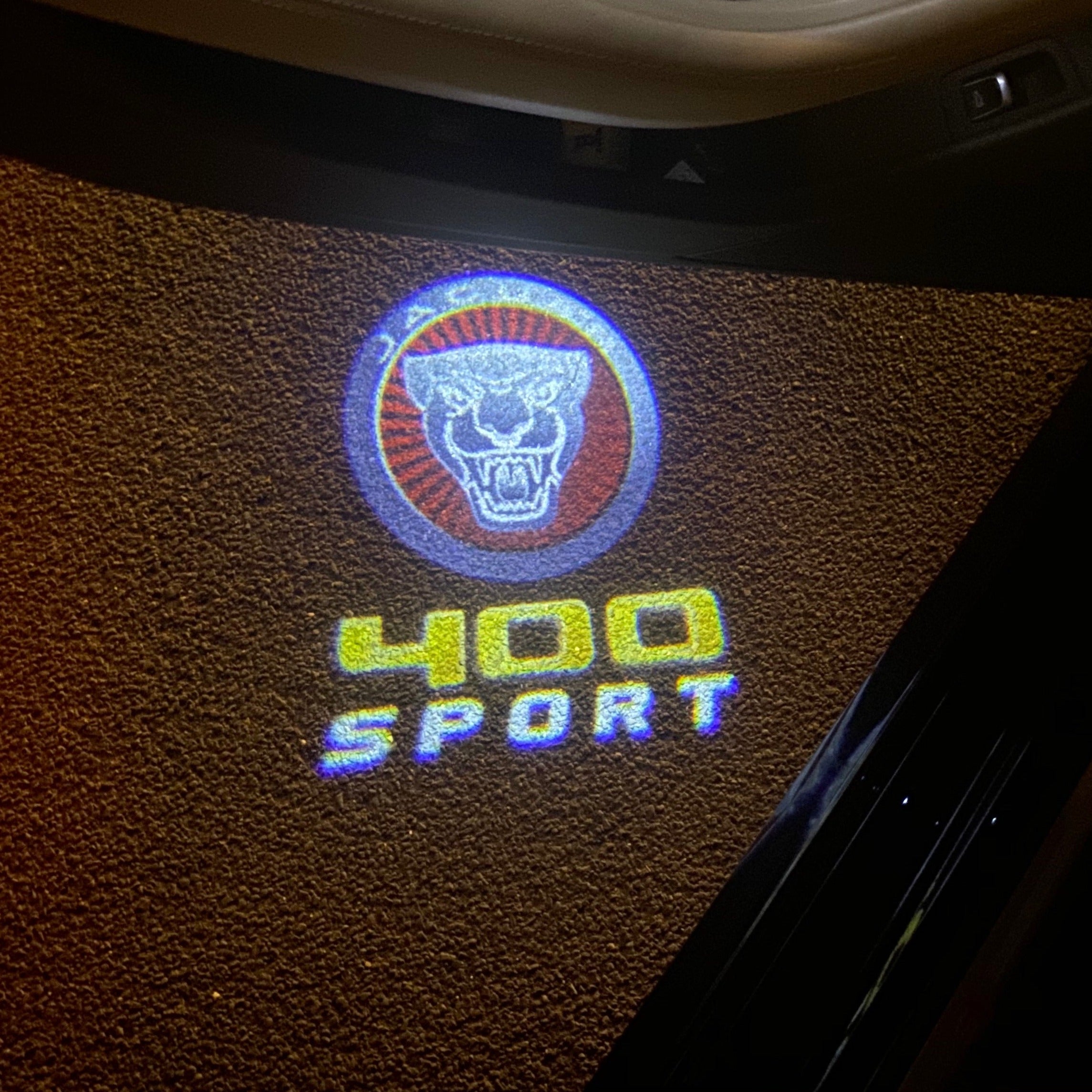 رحلات JAGUAR LOGO PROJEROTR .53 (الكمية 1 = 1 مجموعات / 2 أضواء للباب 2)