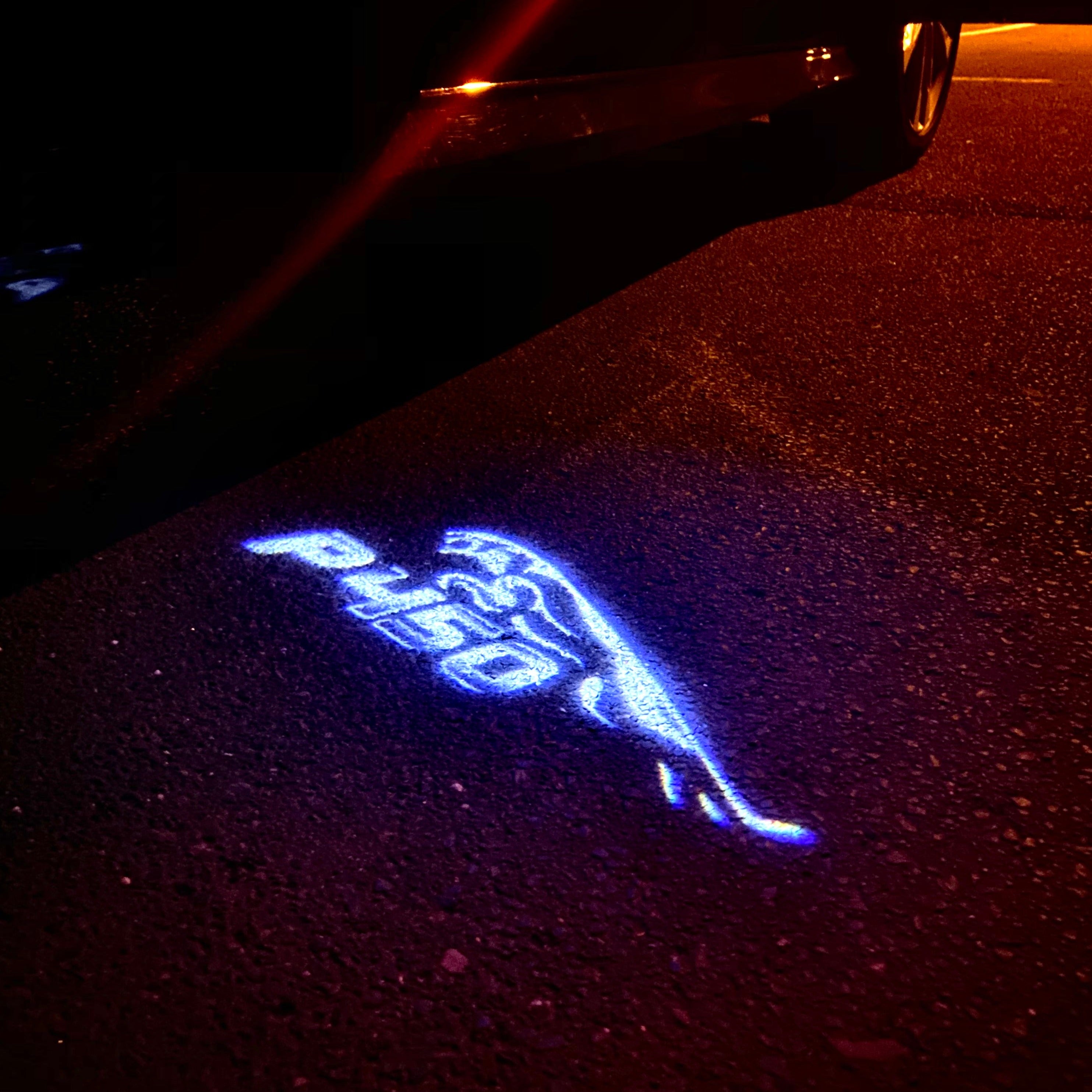 JAGUAR LOGO PROJECROTR LIGHTS Nr.86 (Menge 1 = 1 Sets/2 Türleuchten)