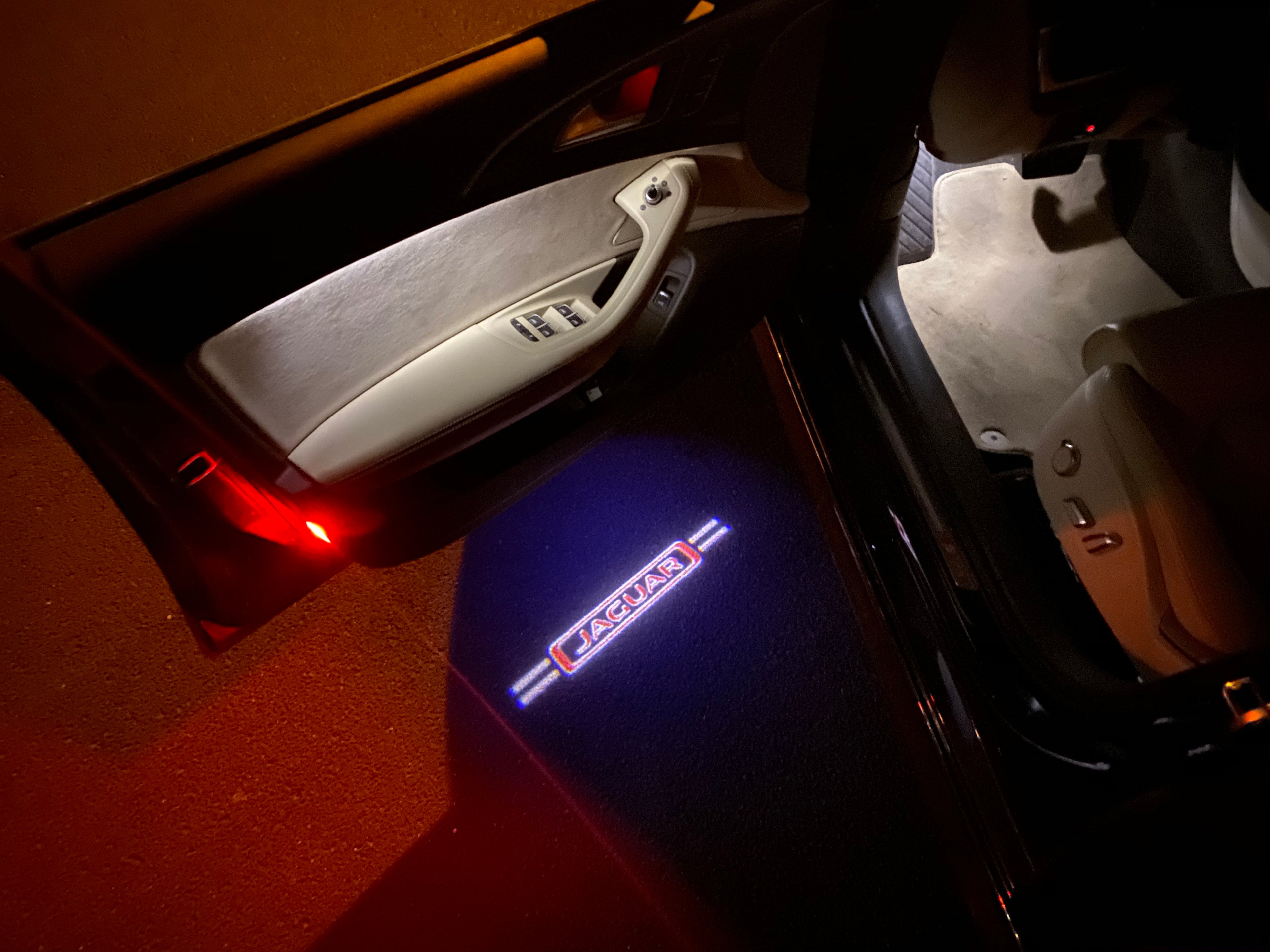 JAGUAR LOGO PROJECROTR LIGHTS Nr.13 (Anzahl 1 = 1 Sets / 2 Türlichter)