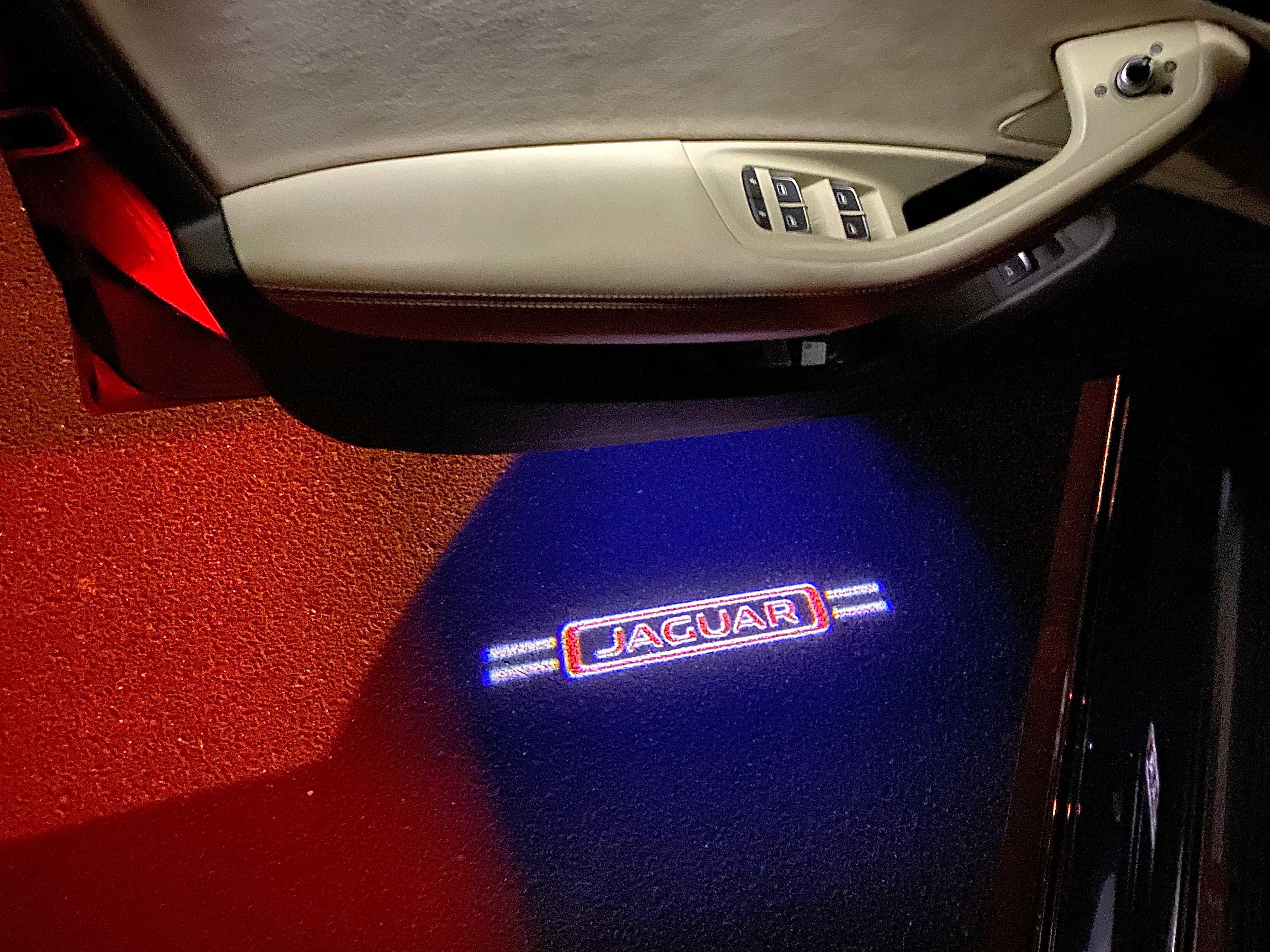 JAGUAR LOGO PROJECROTR LIGHTS Nr.13 (Anzahl 1 = 1 Sets / 2 Türlichter)
