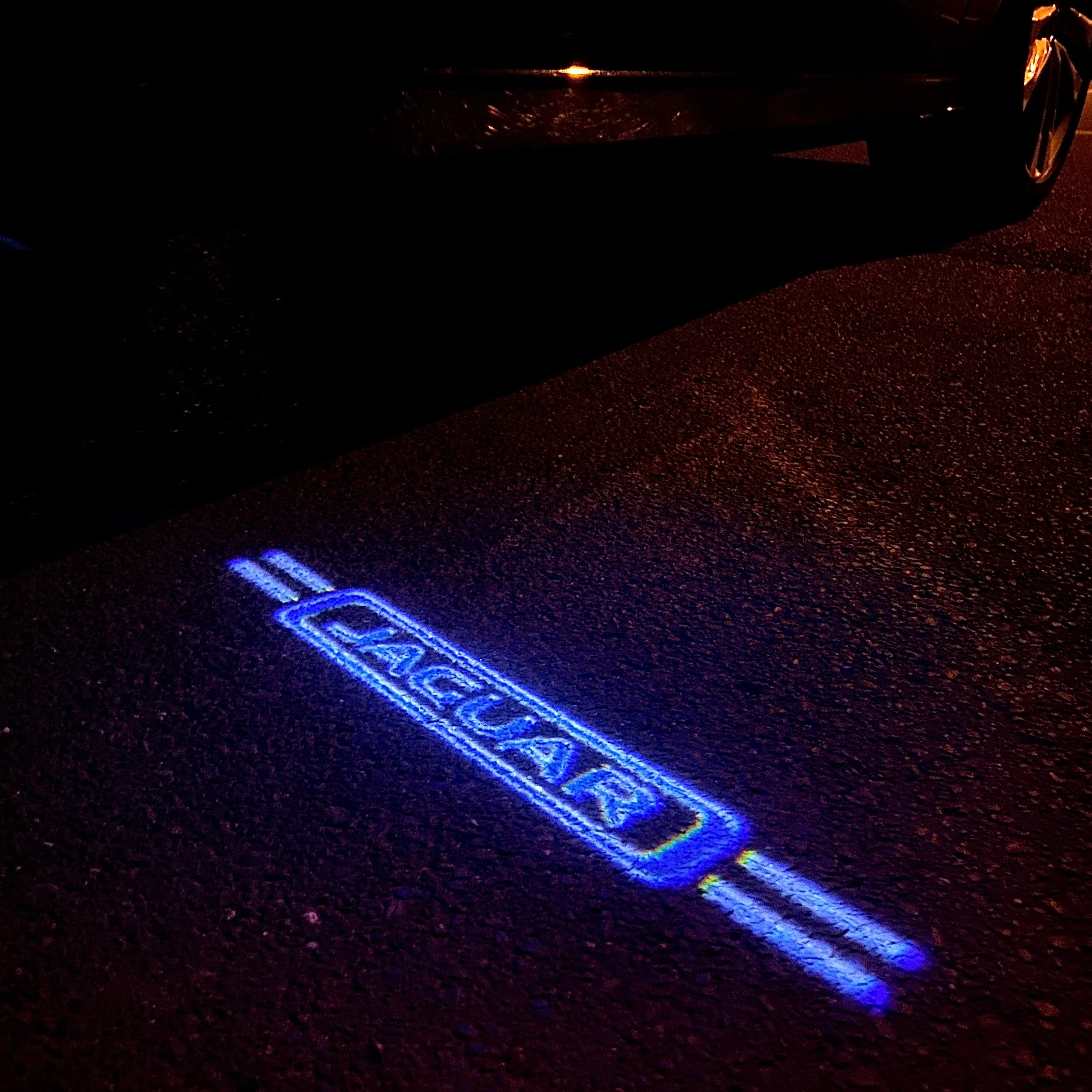 JAGUAR LOGO PROJECROTR LIGHTS Nr.12 (Menge 1 = 1 Sets/2 Türleuchten)