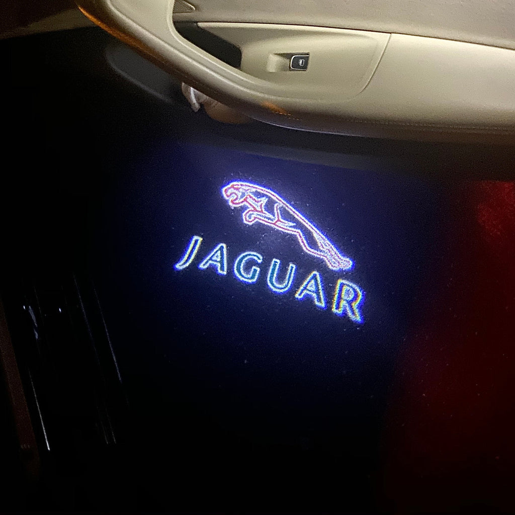 JAGUAR LOGO PROJECTOR LIGHTS Nr.24 (Anzahl 1 = 1 Sets / 2 Türlichter)