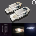 Volkswagen Door lights Logo Nr. 12 (quantité 1 = 2 Logo Films /2 feux de porte)