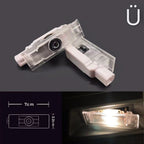 Alfa Romeo Giulietta LOGO PROJECTOT LIGHTS Nr.73 (quantity  1 =  2 Logo Film /  2 door lights)
